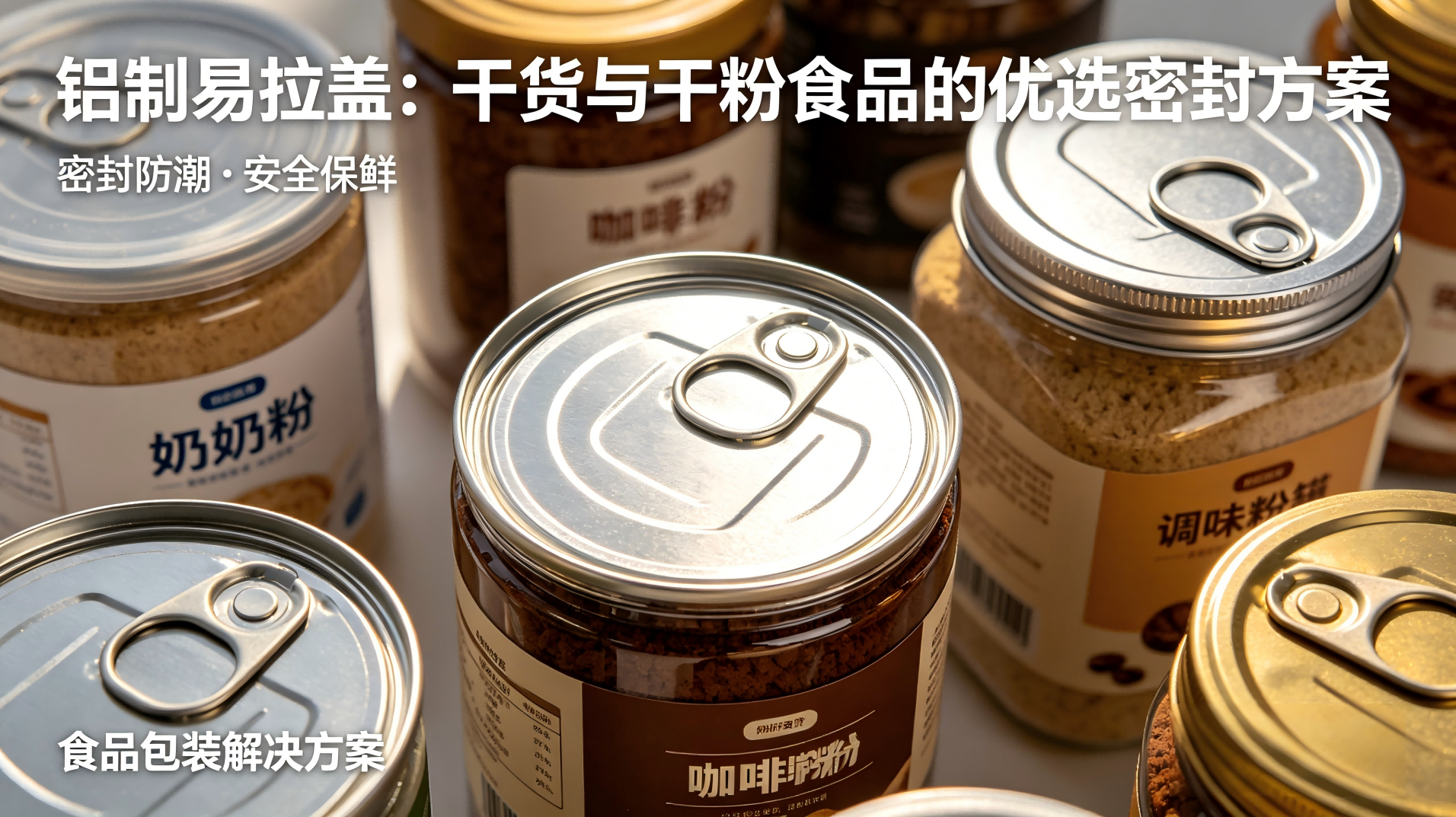 Precautions for aluminum pull-top lids in the storage and transportation of dry