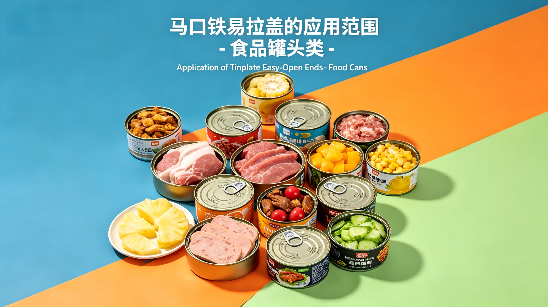 马口铁易拉盖在食品罐头的应用