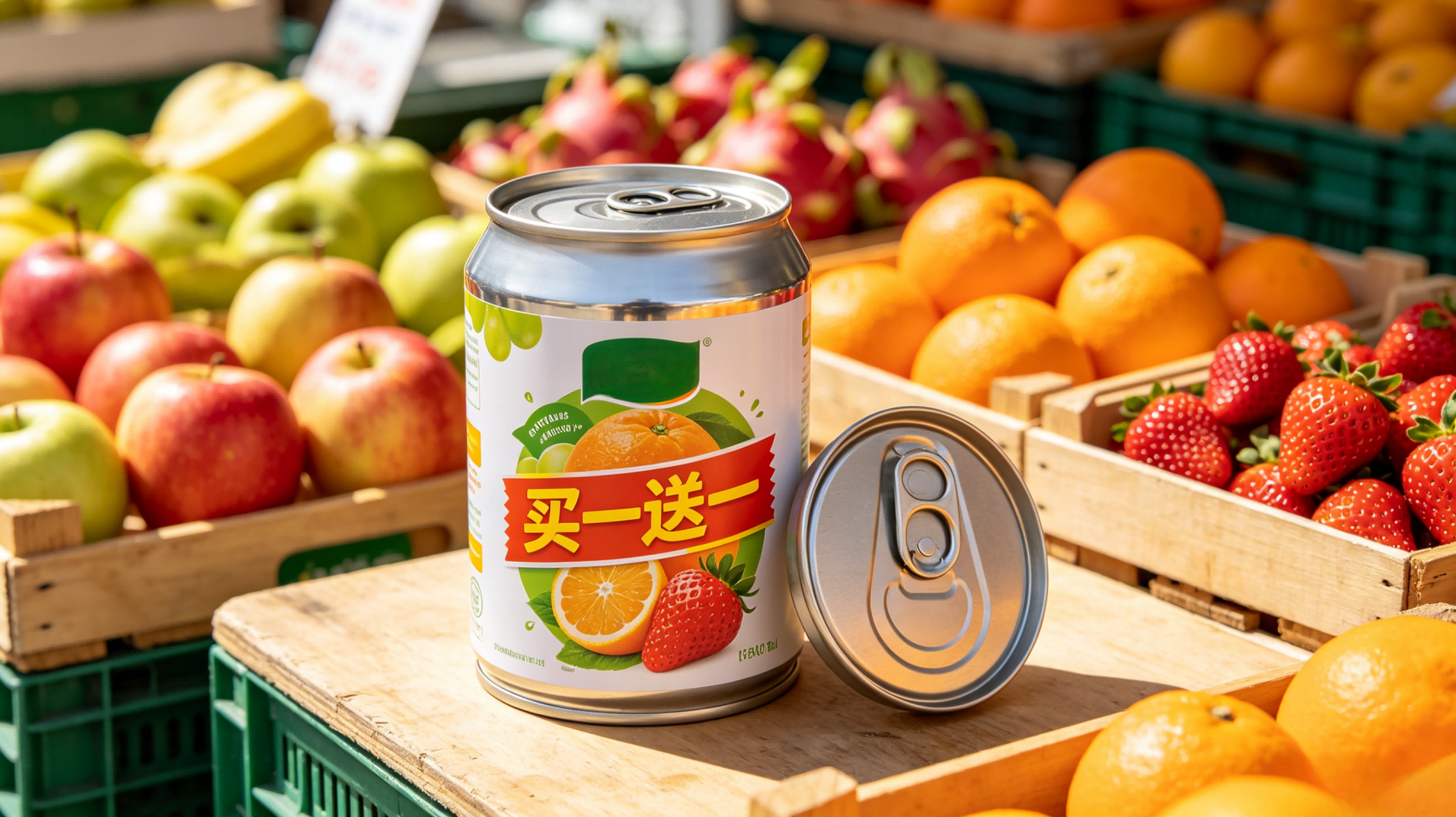 RPT 饮料易拉盖，传统易撕、营销友好
