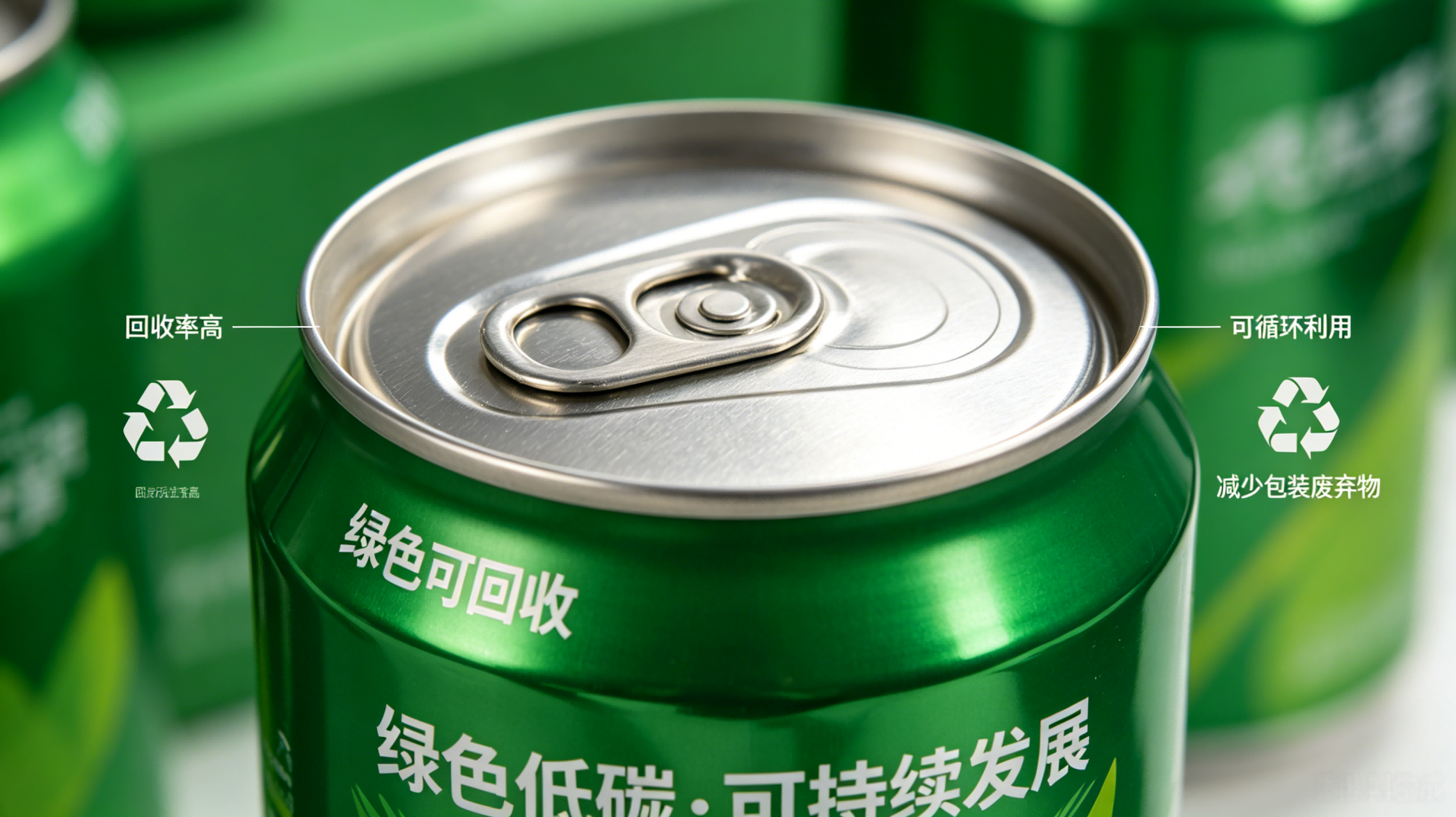 Fully open pull-off lids are in line with the trend of eco-friendly packaging.