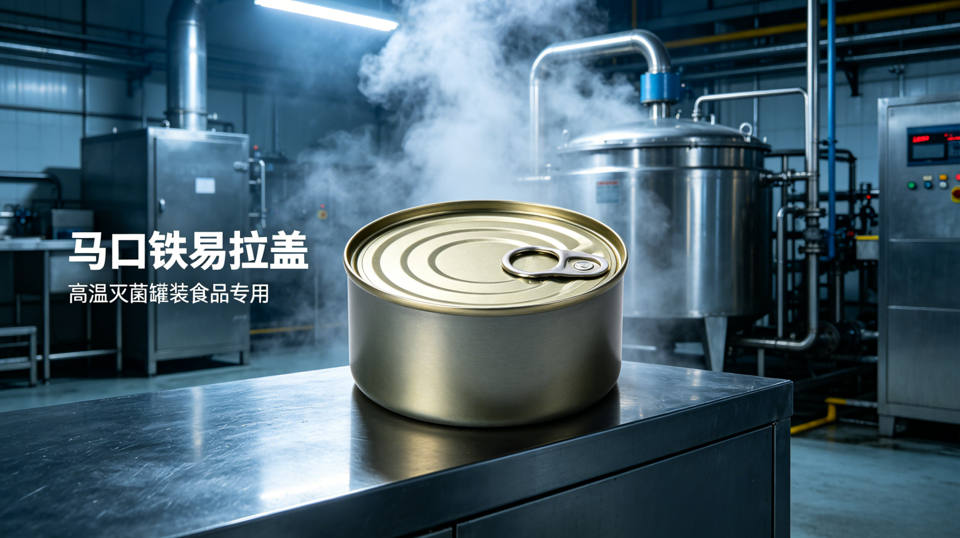 马口铁易拉盖高强度防护，适配高温灭菌罐装食品