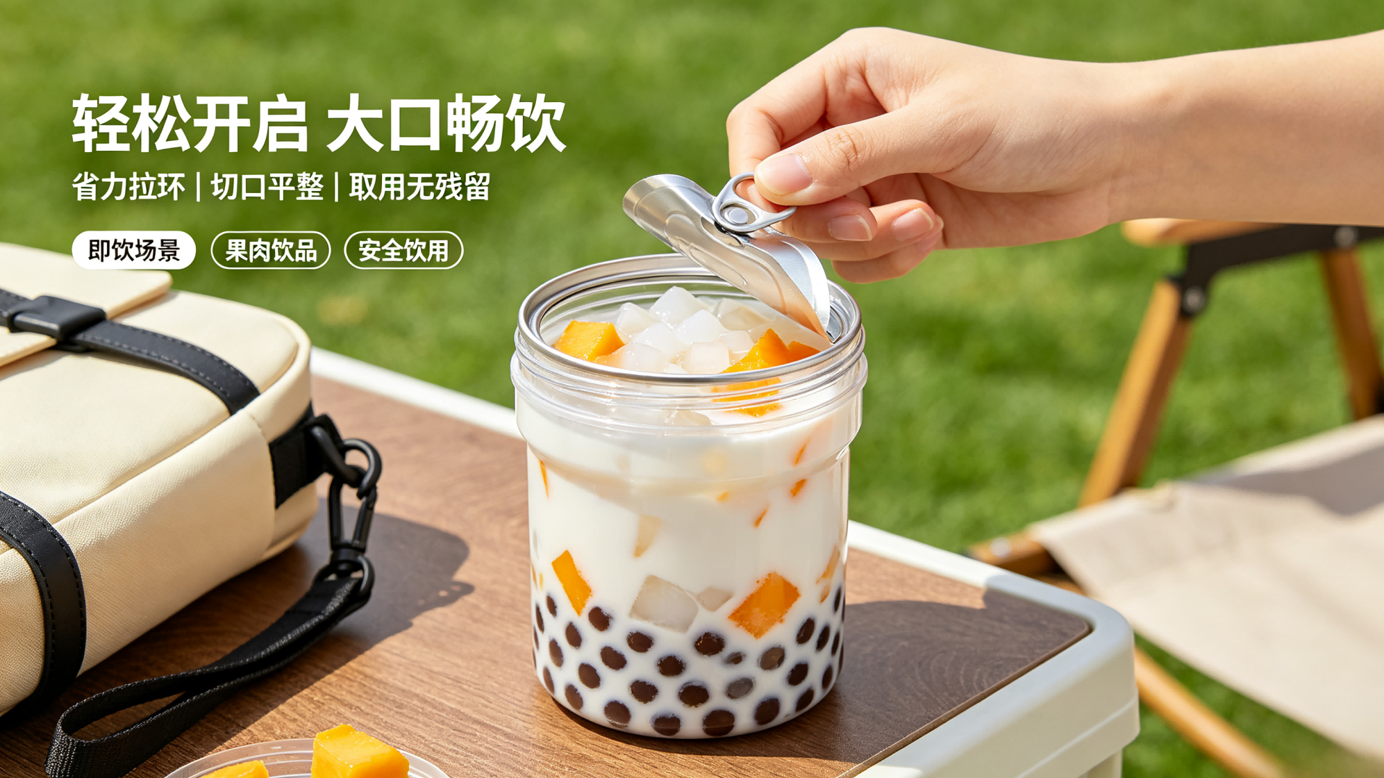 Safe and Easy Opening Optimizes Tea Drinking Experience