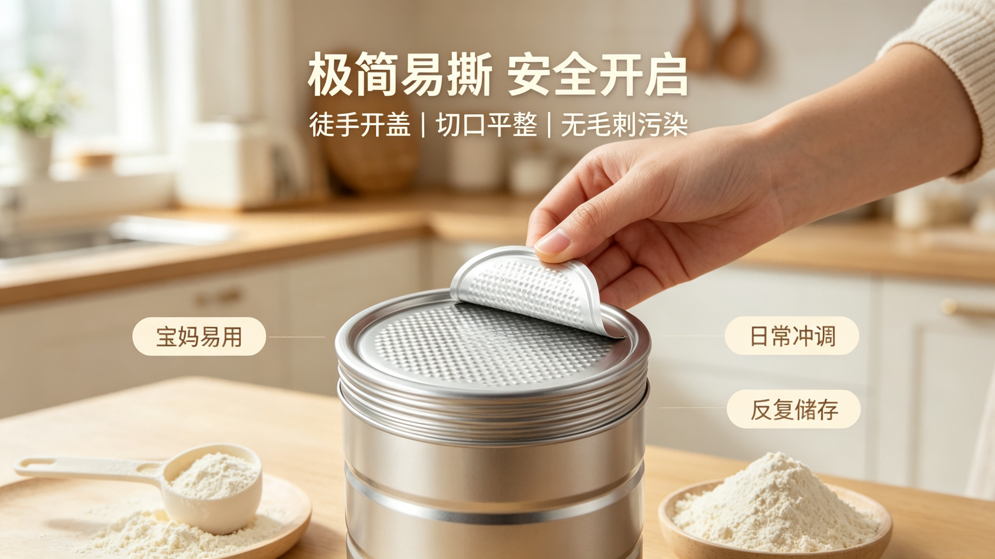 User-friendly Tear Design Optimizes Family Brewing Experience