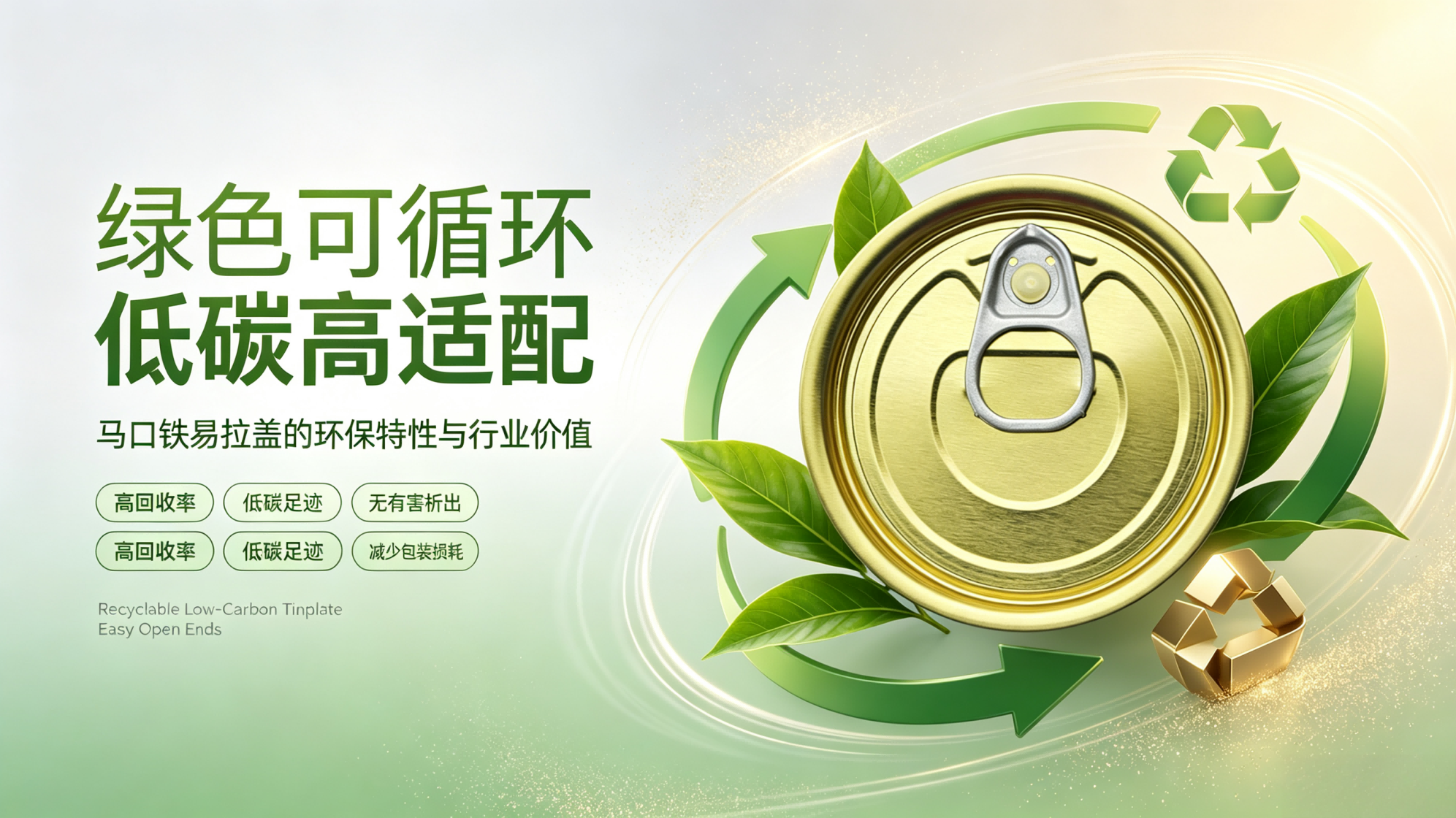 Environmental Characteristics and Industrial Value of Tinplate Easy Open Ends