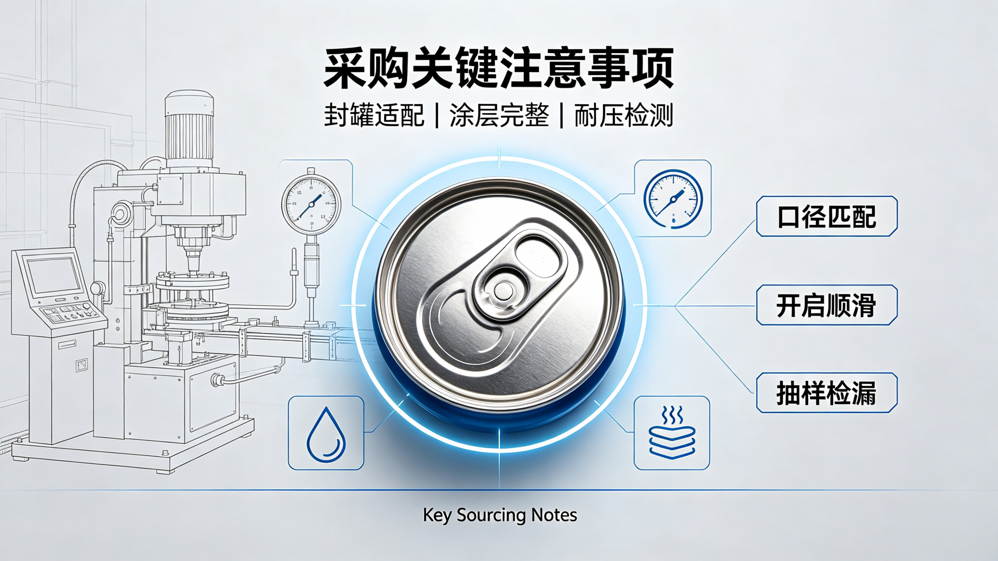 Key Notes When Sourcing Beverage Can Easy Open Ends