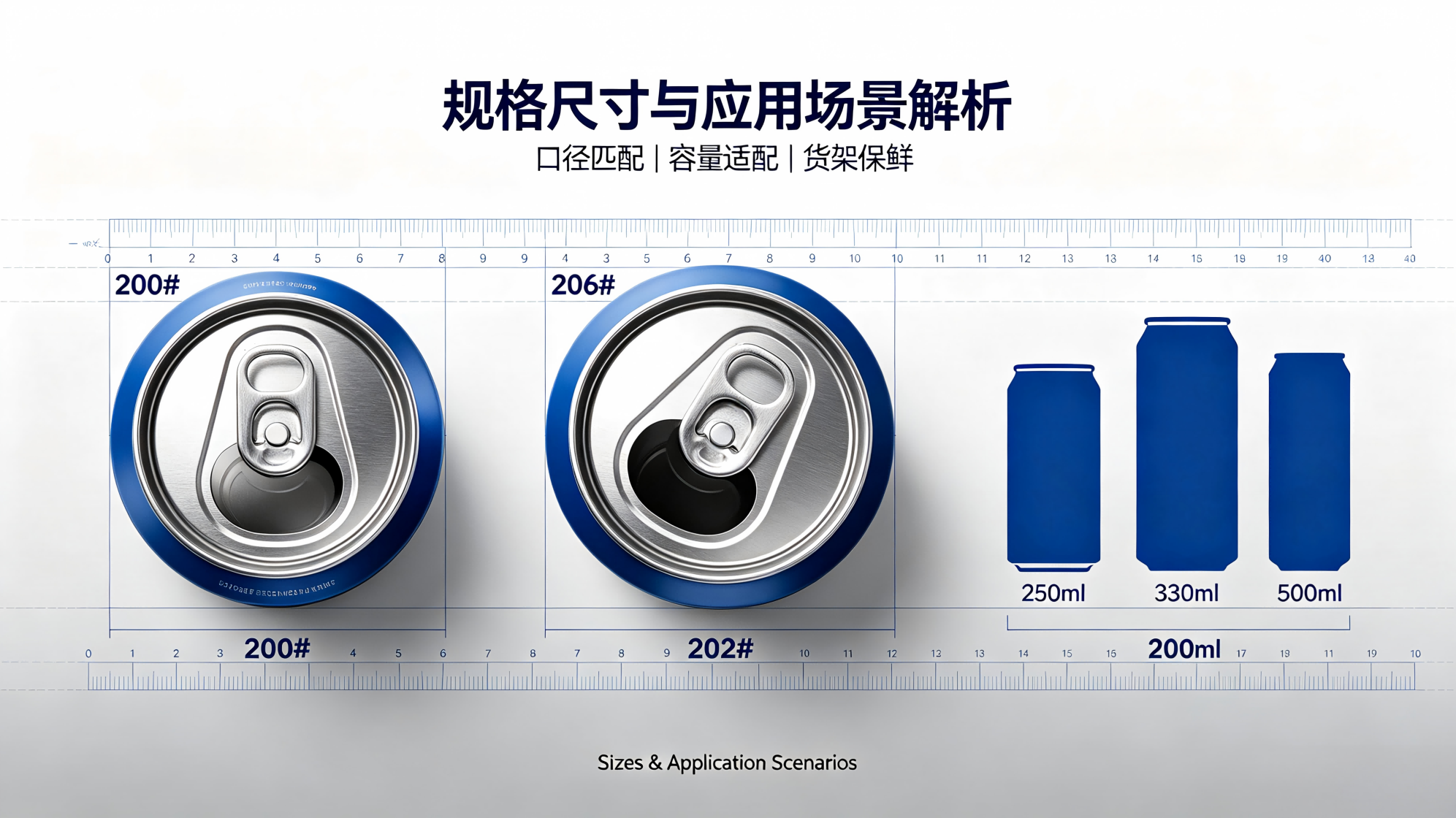  Analysis on Sizes & Application Scenarios of Easy Open Ends