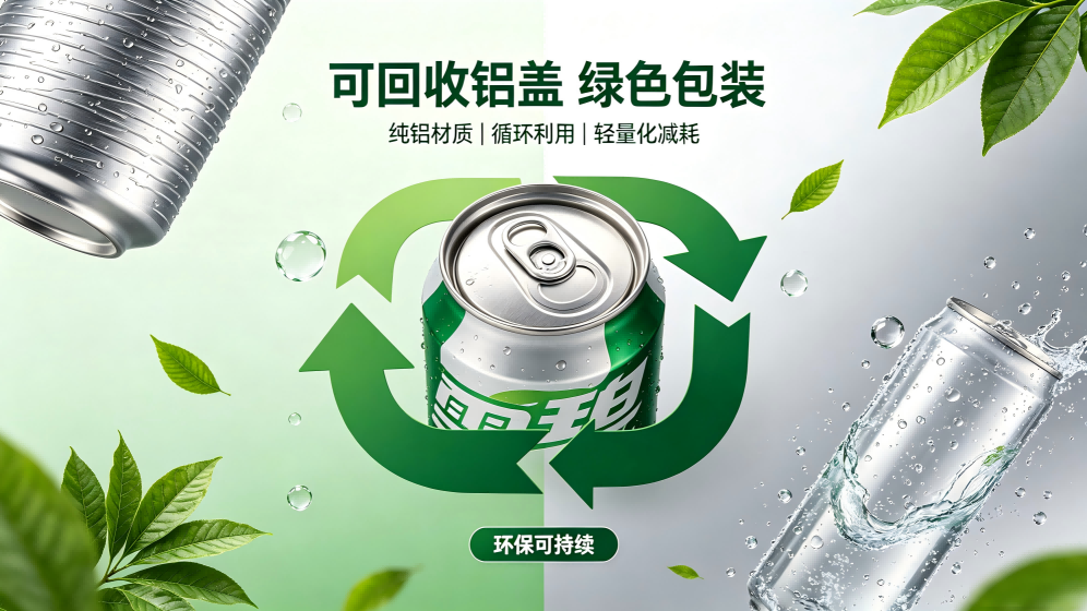 Eco-Friendly Easy-Open Lids Boost Green Packaging of Carbonated Drinks
