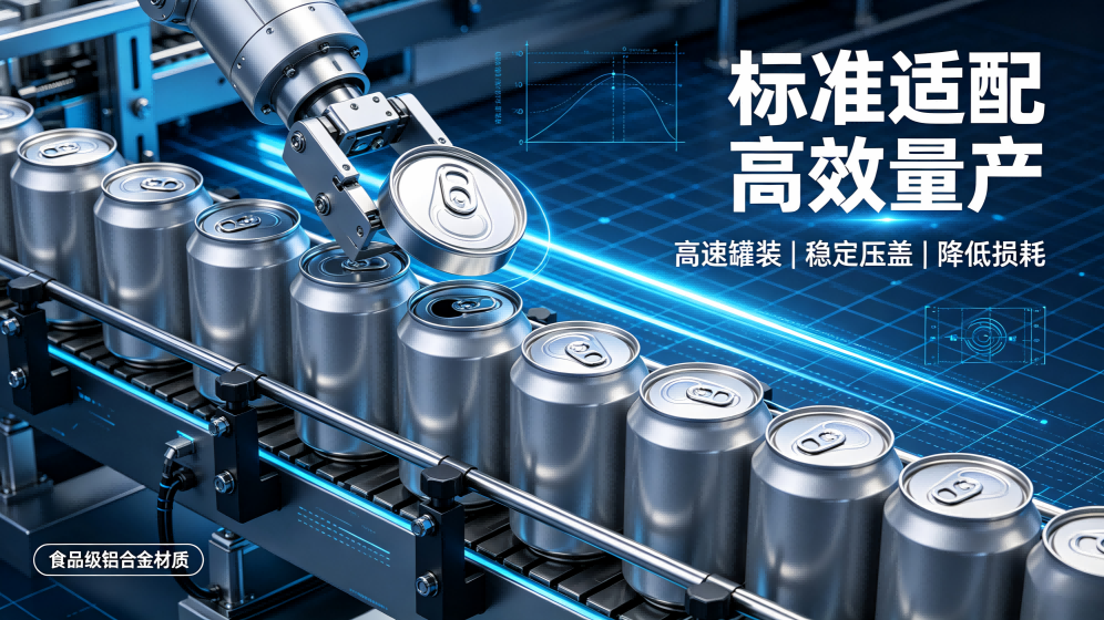 Easy-Open Lids Adapt to Large-Scale Production of Carbonated Drinks