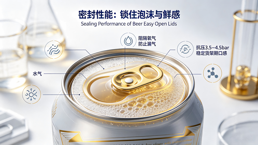 啤酒易拉盖密封性能 
