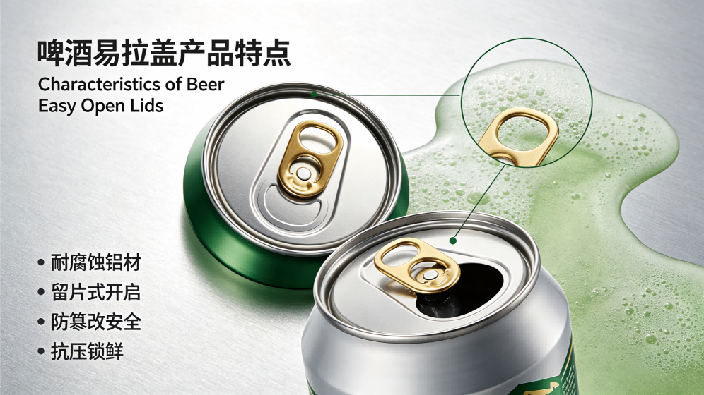 Characteristics of Beer Easy Open Lids