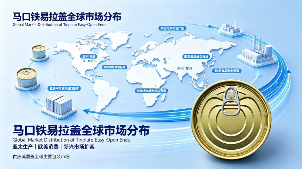 马口铁易拉盖全球市场分布